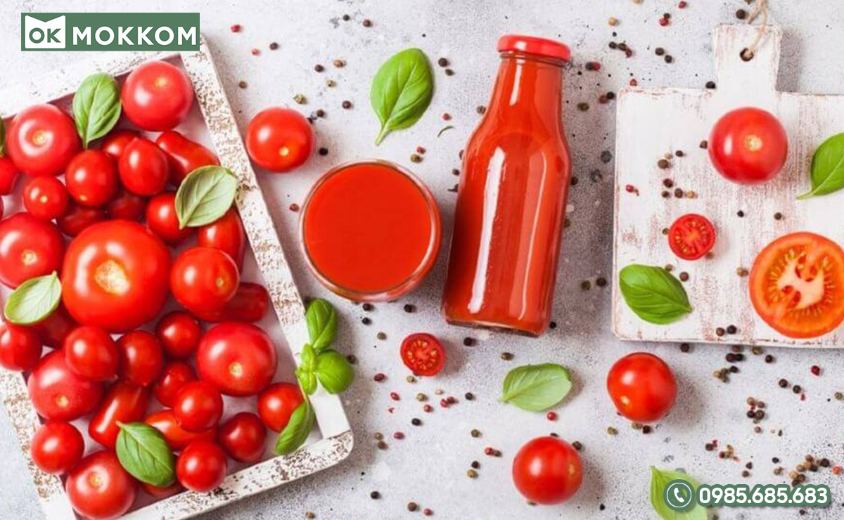 Nước ép giảm cân từ cà chua bổ dưỡng